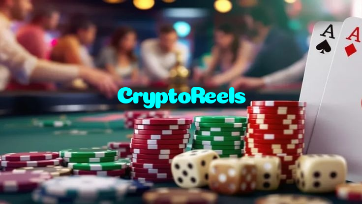 available types of CryptoReels bet including pre-match live express and system bets